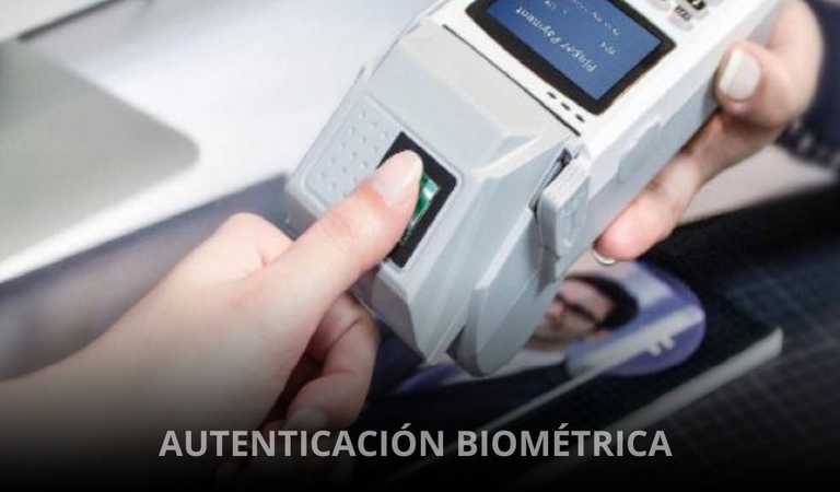 AUTENTICACIÓN-BIOMÉTRICA AUTENTICACIÓN-BIOMÉTRICA