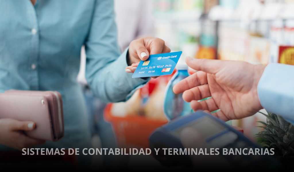 sistemas de contabilidad y terminales bancarias