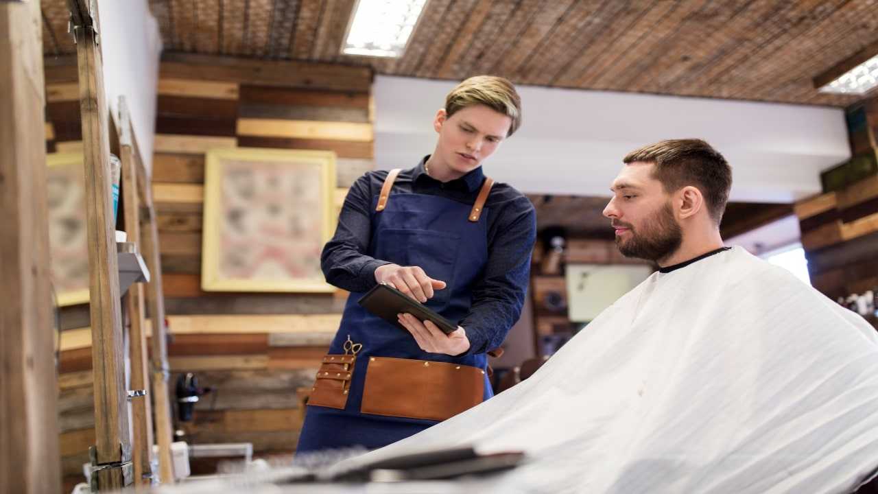 Cliente en peluquería